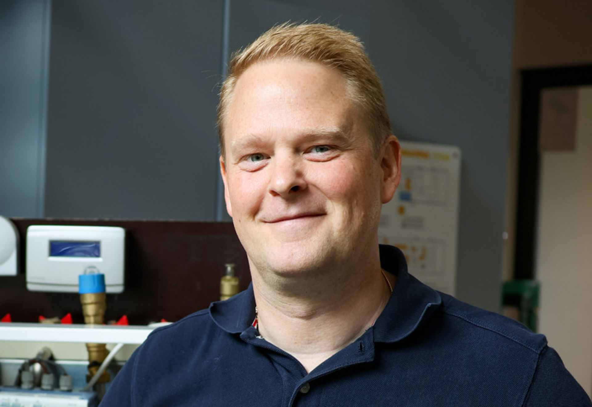 Daniel Linné, medarbetare på HEM